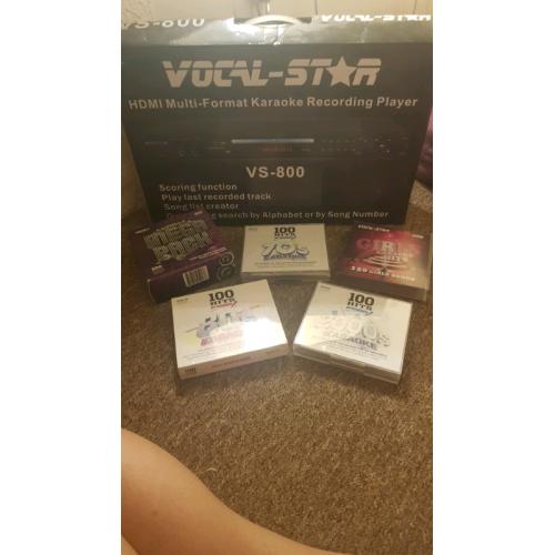 Karaoke Vocal Star with 950 songs!