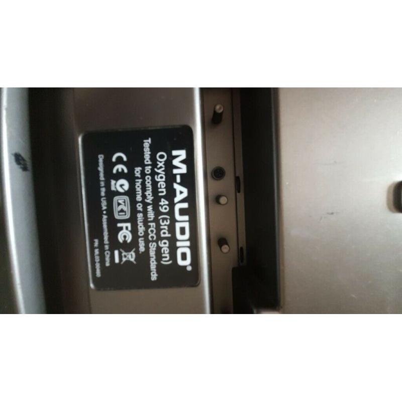 M-Audio Oxygen 49-Key USB MIDI Controller Keyboard