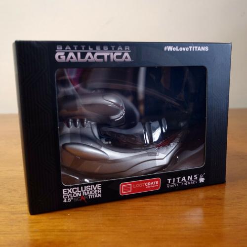 Battlestar Galactica Cylon Raider Figure (Brand New in Box)