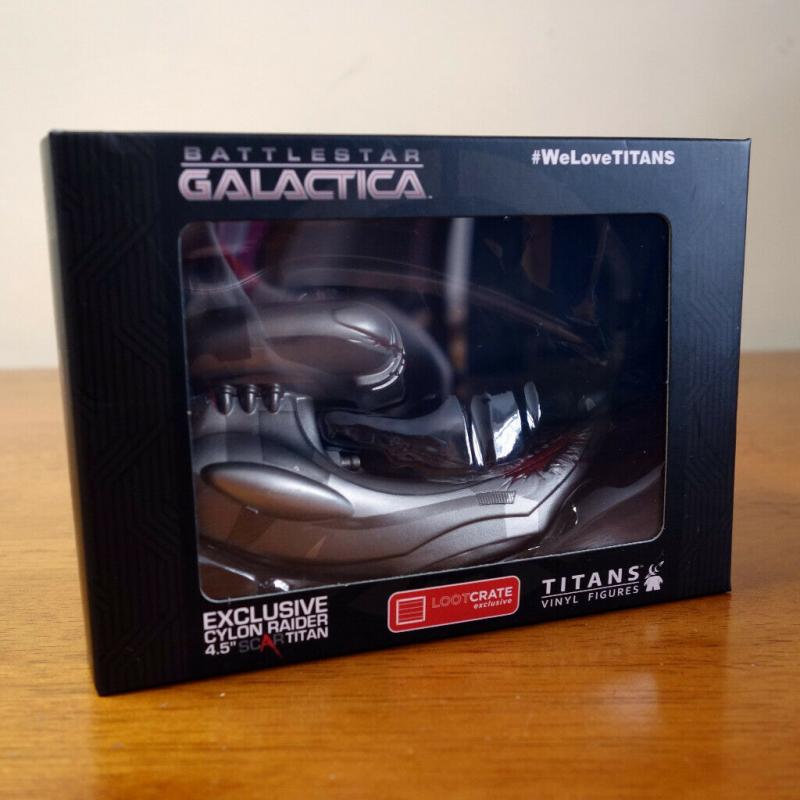 Battlestar Galactica Cylon Raider Figure (Brand New in Box)