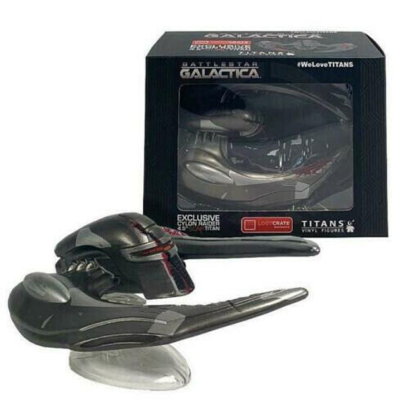 Battlestar Galactica Cylon Raider Figure (Brand New in Box)