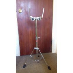 PREMIER TWIN SIDE DRUM STAND.