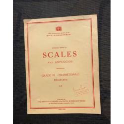 Royal School Of Music Scales and Arpeggios Grade III Transitional Vintage Piano