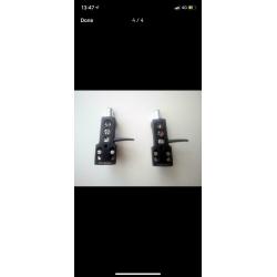 Ortofon Rare Shure M44G cartridges mounted on original technics head shells