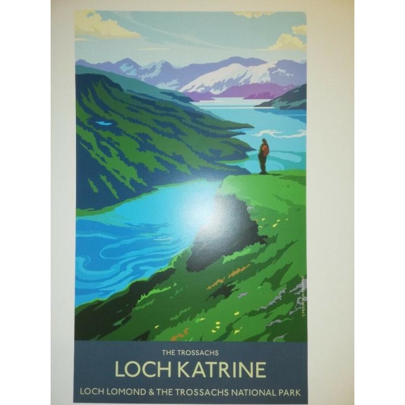 Loch Katrine art print ? Loch Lomond and the Trossachs National Park