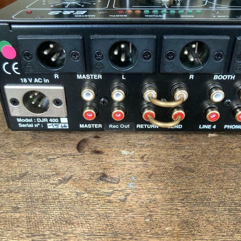 E&S DJR 400 Rotary DJ Mixer