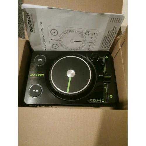DJ tech CDJ-101 DJ controller.