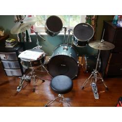 Complete Pearl Drum Set with Vic Firth Covers