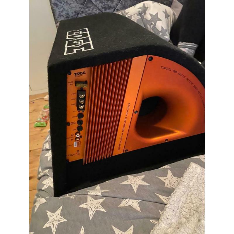 Edge subwoofer like new