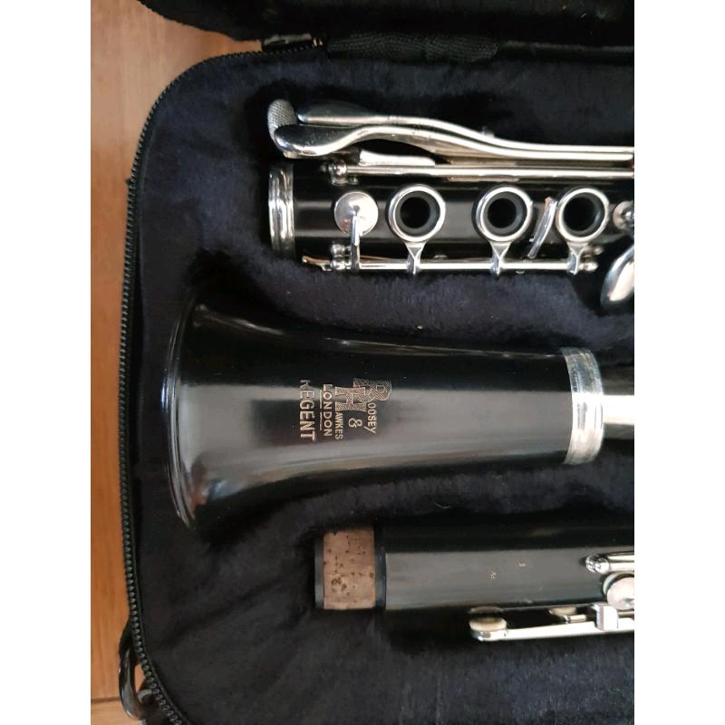 Clarinet bossey and hawkes regent gator case