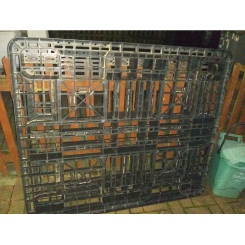 19 Plastic Pallets 1320 mm x 1115 mm