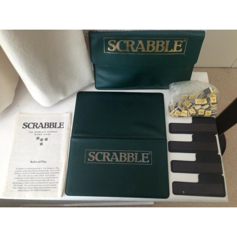 Travel Scrabble with Wallet
