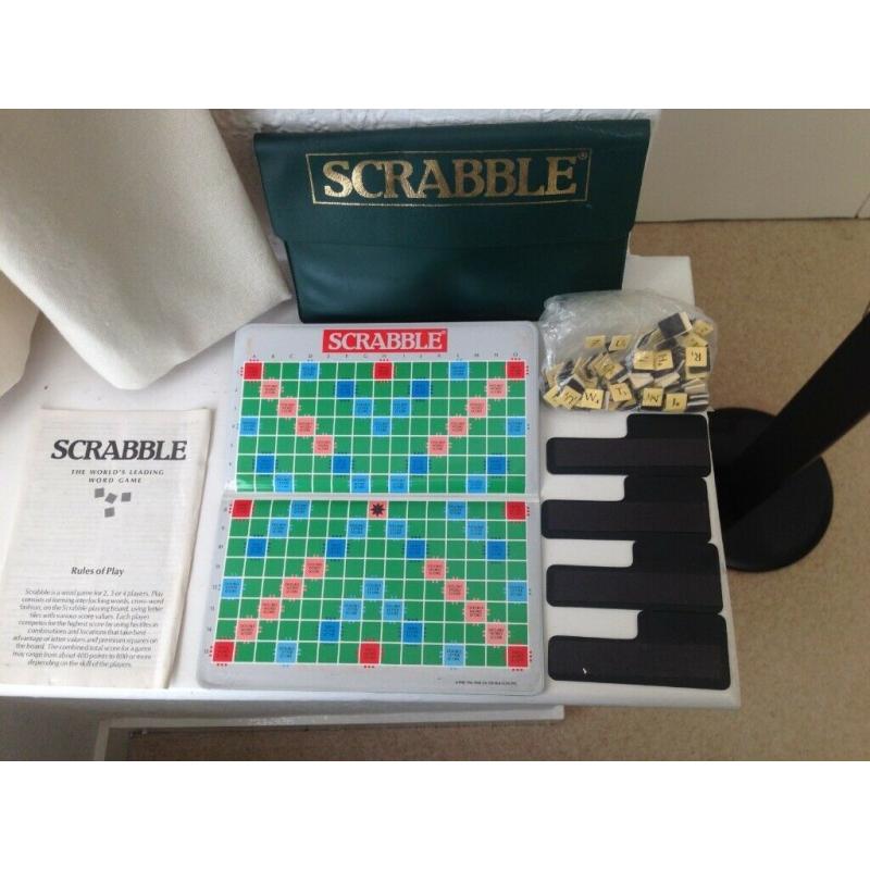 Travel Scrabble with Wallet
