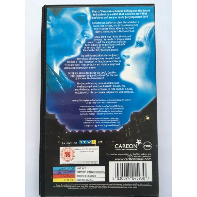 THE SECOND COMING (VHS TAPE)