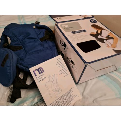 Mothercare 3 position baby carrier