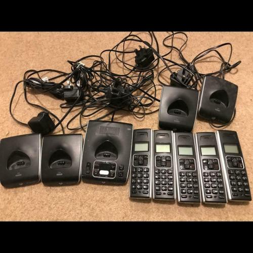 BT Synergy 5500 5 handsets