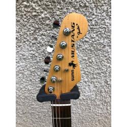 Sunn Mustang 'by Fender', Black, Electric Guitar