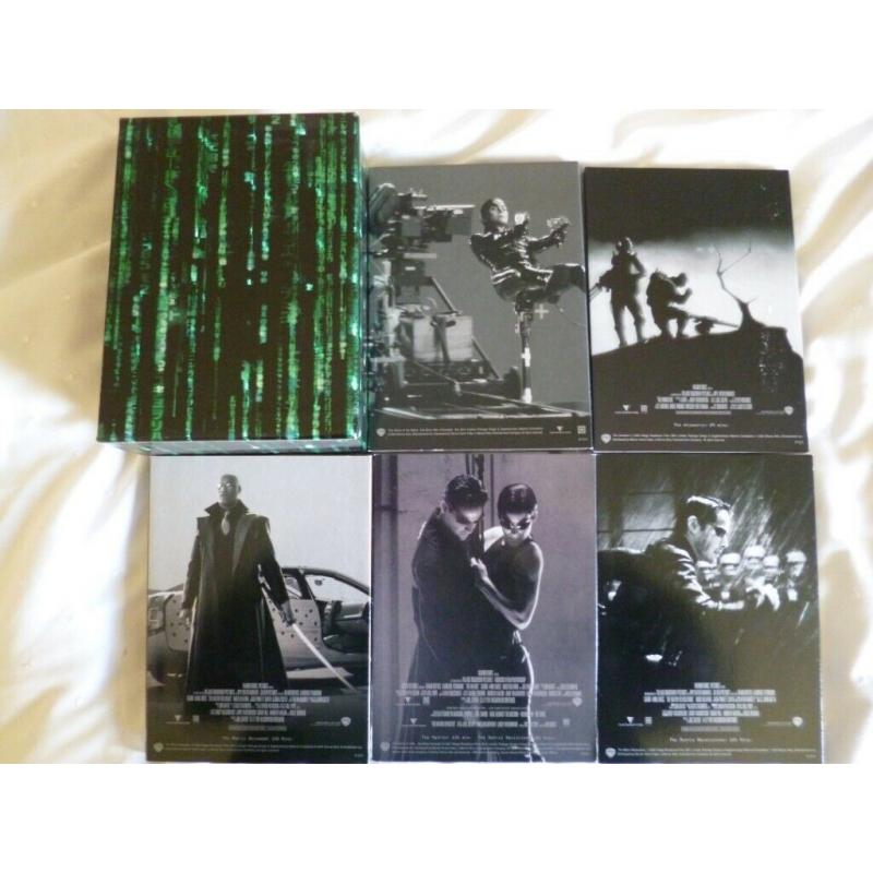The Ultimate Matrix Collection (10 Disc DVD Box Set)