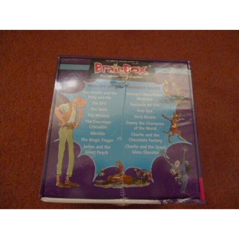 ROALD DAHL BRAIN BOX 7+YEARS *IDEAL XMAS PRESENT*