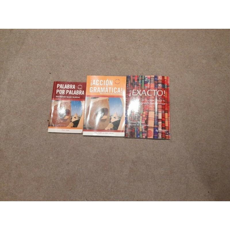 Essential materials for Spanish university students - ?25 (incl. P&P)