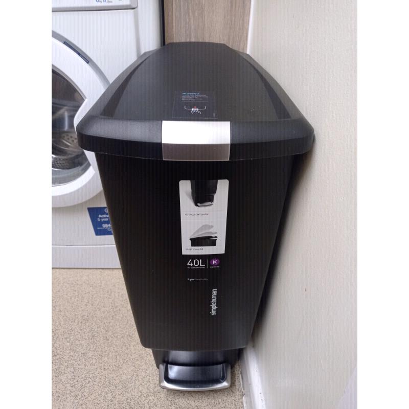 Simple human bin 40 litre