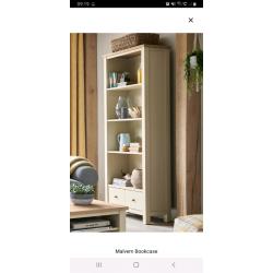 Bookcase - Next Malvern range - Cream