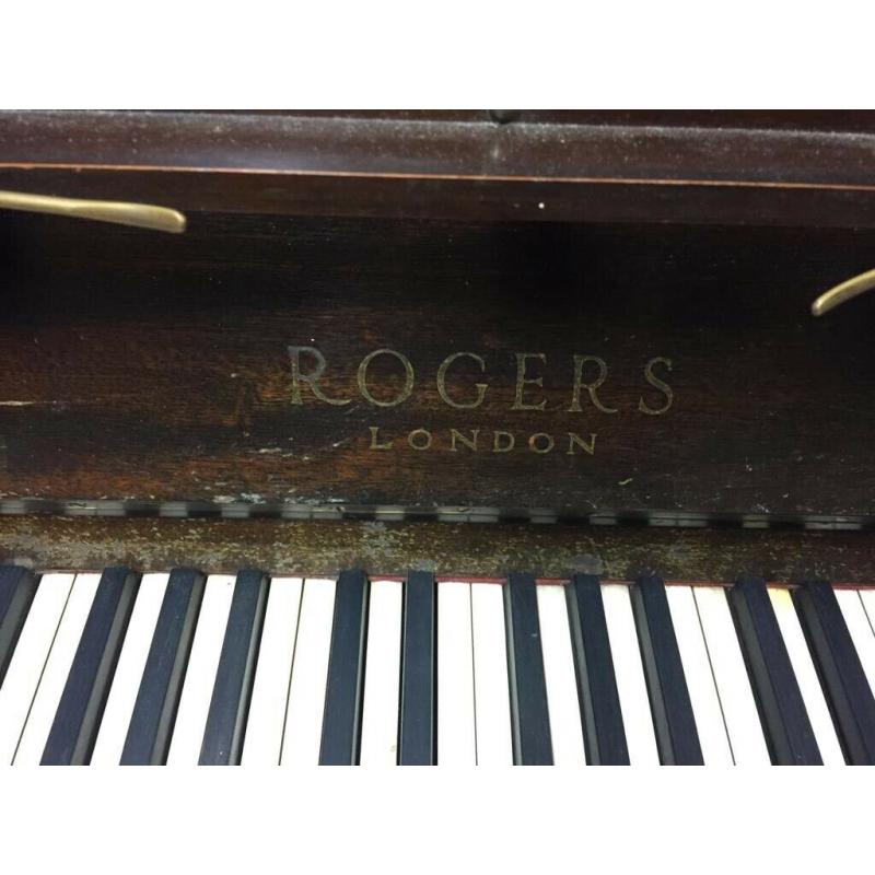 Piano, original English Rogers.