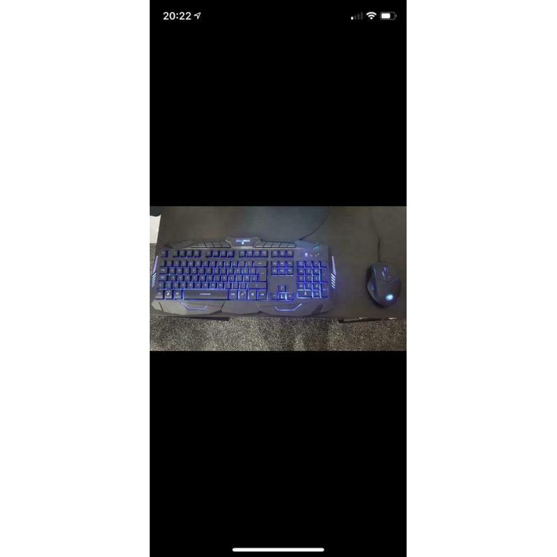 NVIDIA GEForce GTX 750 gaming PC , keyboard & mouse