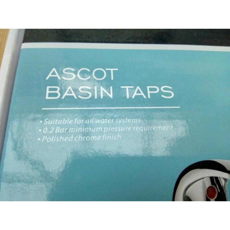 Pair of Estilo Ascot Basin Taps Hot & Cold - ?20 each - 4 pairs available