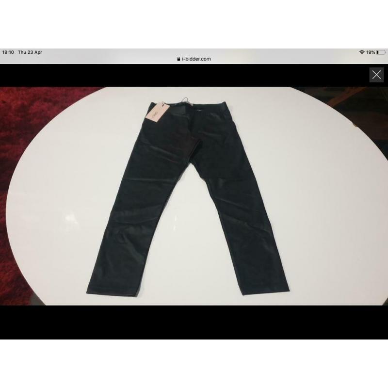 Kids Leather leggings