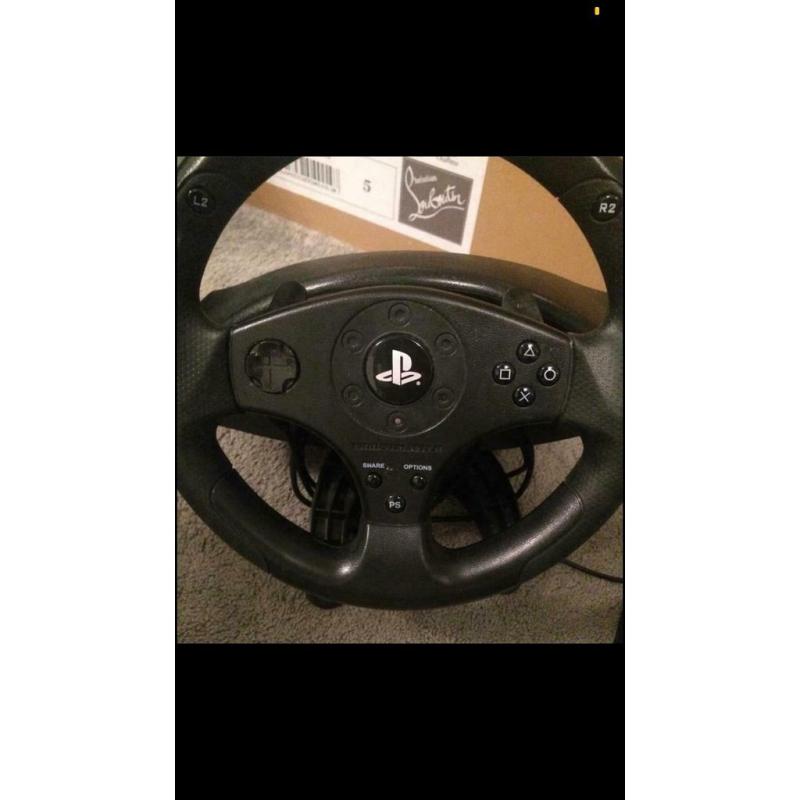 PlayStation Thrustmaster T80 Wheel & Pedals