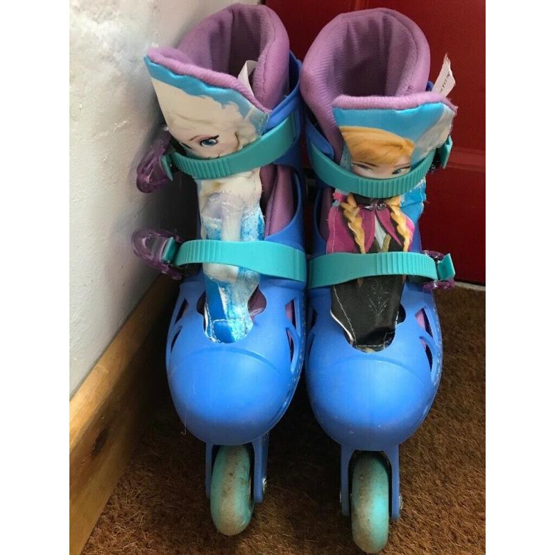 Frozen inline skates