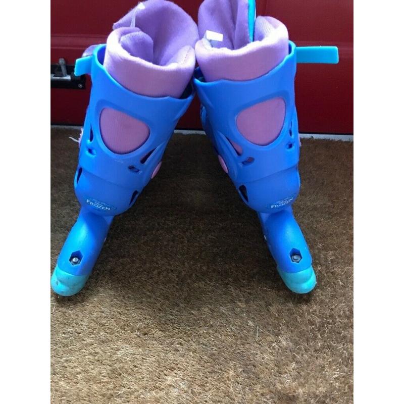 Frozen inline skates