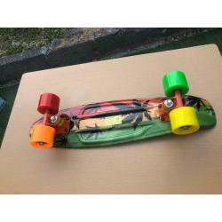 BRAND NEW Jamaican inspired retro cruiser penny board 22? (limited stock)