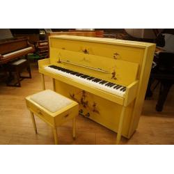 Monington & Weston 'Chinoiserie' upright piano and stool - Tuned & UK delivery available