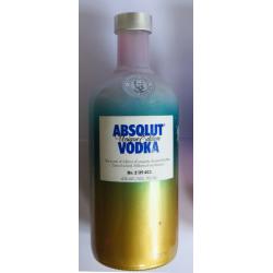 3 Absolut Vodka Unique bottles (empty)