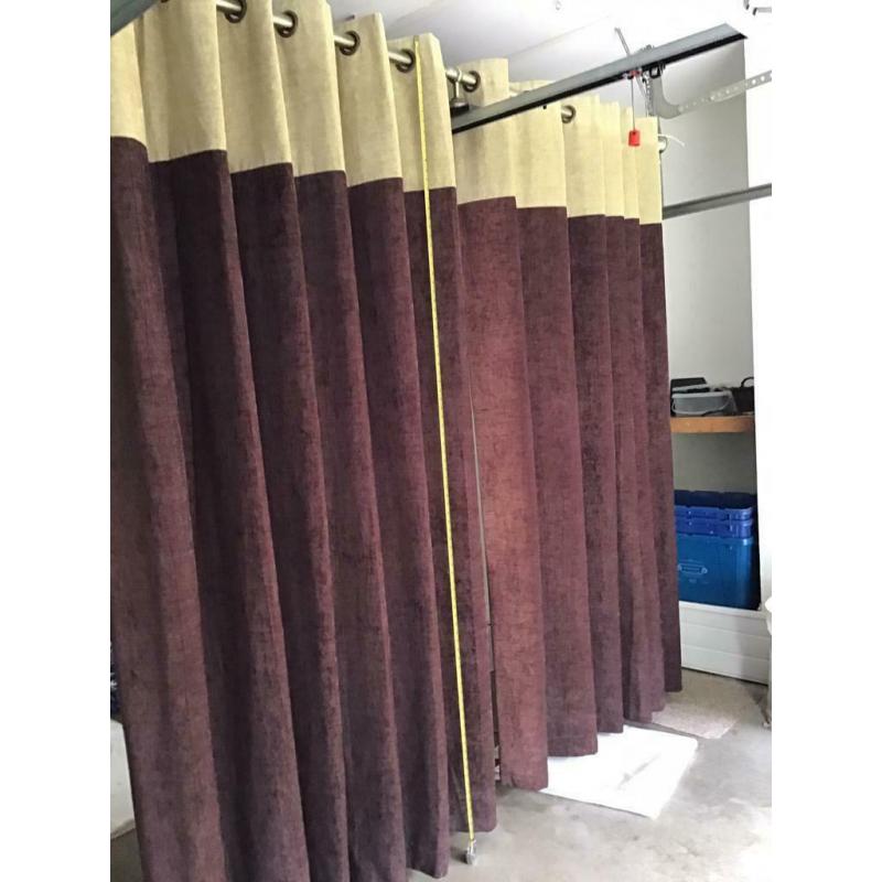Lounge full length Curtains