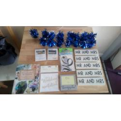 Job lot of wedding bits
