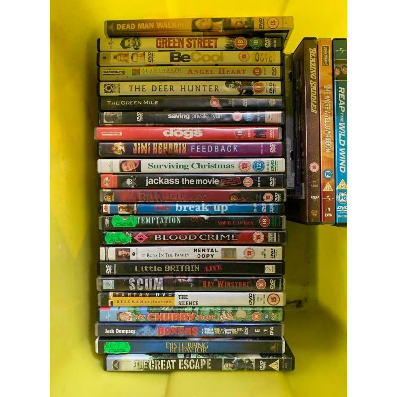 Classic DVD?s all in original cases.