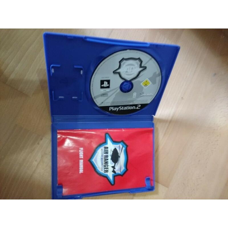Playstation2 games - Air Ranger rescue Helicopter and MX World Tour