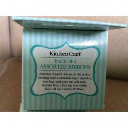 New pack of 5 ribbons x 2