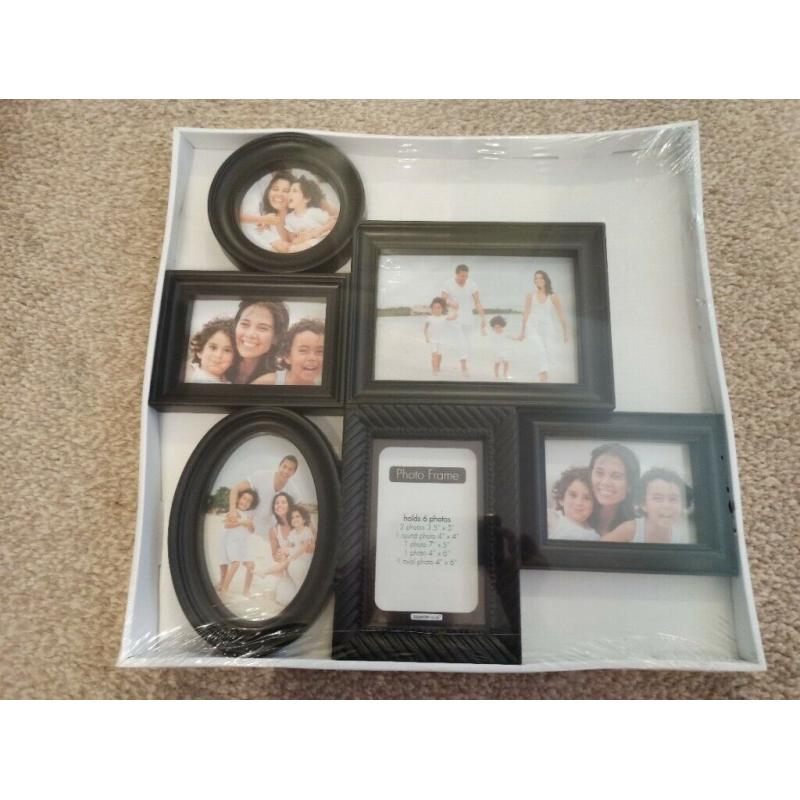 Black Photo Frame Wall Art Brand NEW