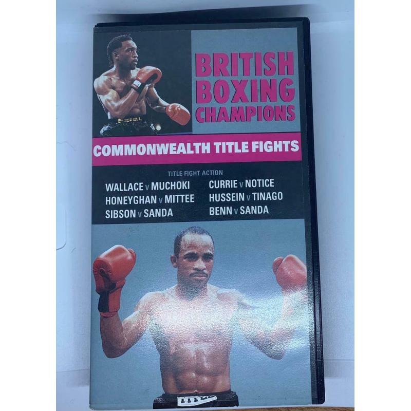 Boxing VHS Tapes