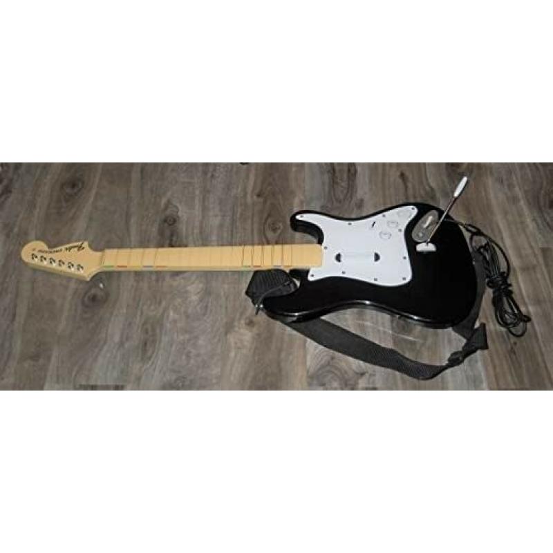 Nintendo Wii Rockband Harmonix DRUM KIT Controller: Guitar, Dongle, Mic, Drums