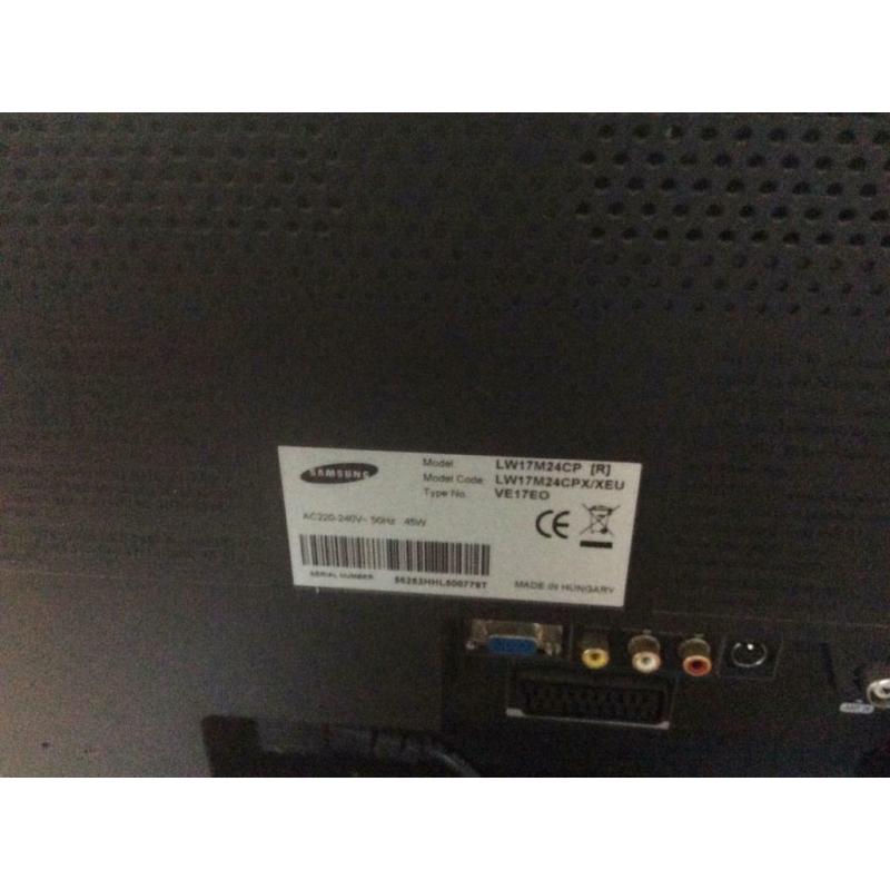 Samsung 17? TV/ Computer monitor