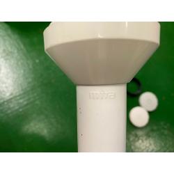 Mira shower head fixed with fittings