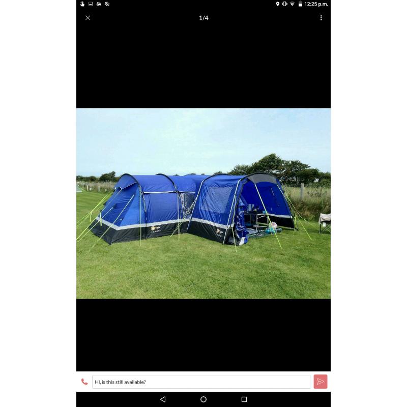 Kalahari 8 Tent, Porch, Footprint & Carpet.