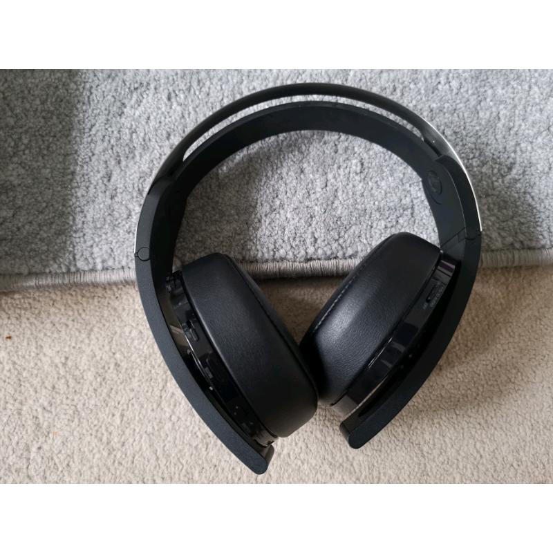 Sony Offical PlayStation 4 (PS4) Platinum Wireless Headset