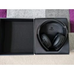 Sony Offical PlayStation 4 (PS4) Platinum Wireless Headset