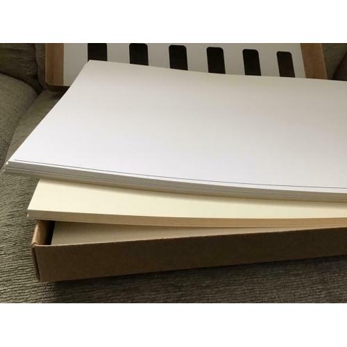PAPERMILL DIRECT - Box of A3 CARD - 88 sheets of Hammered & Linen quality card